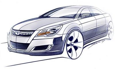展翅欲飛，夢(mèng)想照進(jìn)現(xiàn)實(shí) 東南汽車全新自主緊湊型轎車手繪圖驚艷亮相